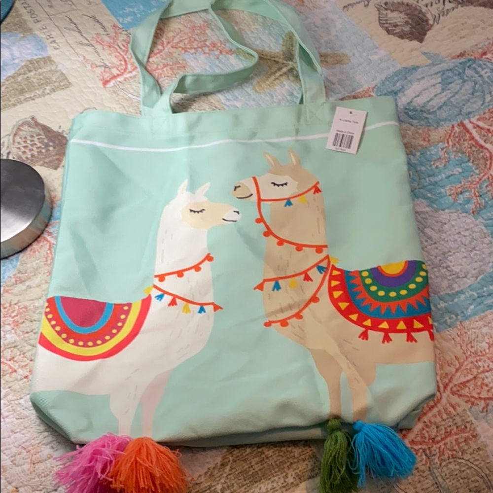 Llama Tote! Super cute!